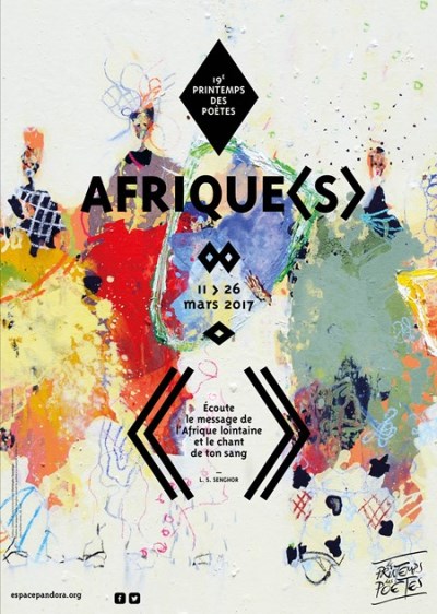 Affiche printemps des poetes lyon
