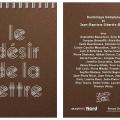 Anthologie desir lettre