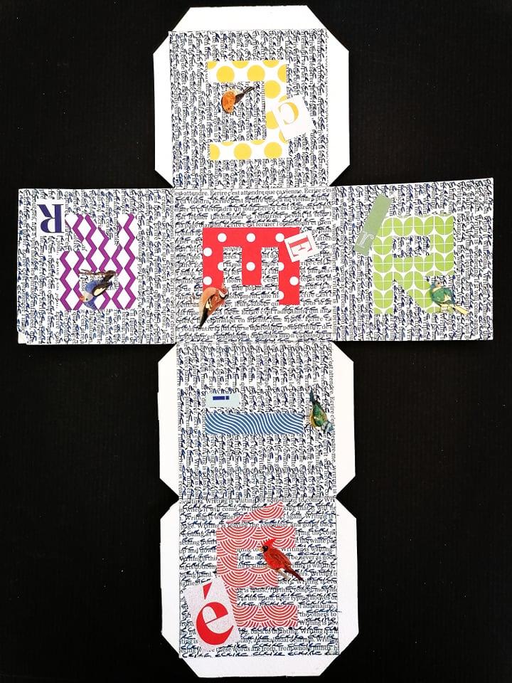 Cubic mail art 7